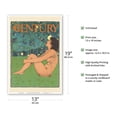 thumbnail image 2 of The Century Holiday Midsummer Issue - Vintage Magazine Cover by Maxfield Parrish c.1898 - Master Art Print (Unframed) 13in x 19in, 2 of 4