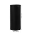 thumbnail image 3 of Miangastore Aluminum Alloy Car Tissue Paper Holder Round Tissue Dispenser Modern Tissue Container with Tissue, 3 of 9