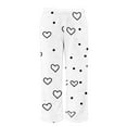thumbnail image 6 of Simua Women's Valentine's Day Heart Print Flannel Plush Wide Leg Pants - Elastic Waist Side Pocket Casual Trousers S-XXL Festive Lounge & Daily Pants, 6 of 7