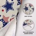 thumbnail image 6 of American 4th of July Patriotic Pillow Covers 20X20 Set of 2, Red Blue Cream Star Independence Memorial Day Throw Pillowcovers Holiday Theme Decor Outdoor Farmhouse Cushion Cover Couch Sofa Bed, 6 of 6