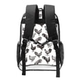 thumbnail image 2 of Sikiie Funny Chicken Clear Backpack, Transparent Bookbag for School for Women Men, Capacity Clear Bag for College, Travel, 2 of 7