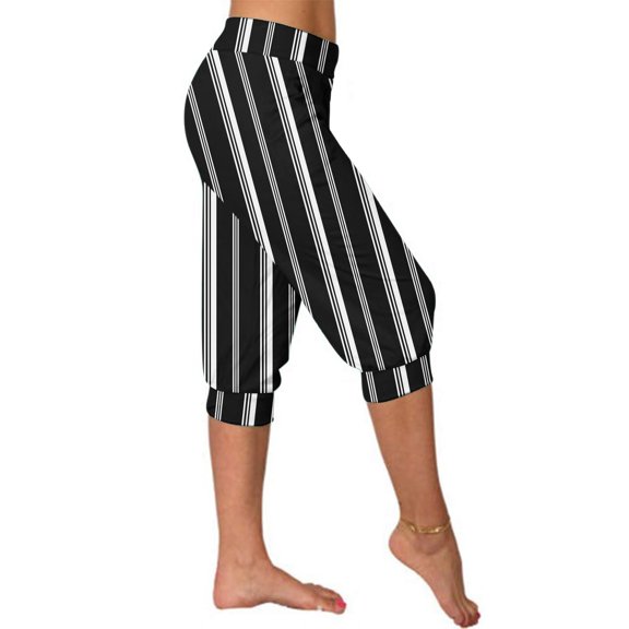 AXXD Yoga Pants for Women,Yoga Shorts With Pockets for Women,Women Athletic Yoga Casual Stetch Shorts,Solid,High Waist Rise,PocketBlack,3XL (US:14)