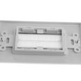 thumbnail image 5 of Brush Wall Wall Mount Panel Cable Pass Through Insert for Wires Single Gang, 5 of 8