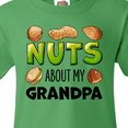 thumbnail image 4 of Inktastic Nuts About My Grandpa Peanut, Almond, Pistachio Youth T-Shirt, 4 of 5