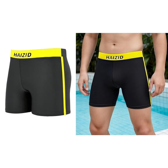 Boys' Jammer Swimsuit Quick Dry Athletic Compression Swimming Trunks Swimsuit for Boys