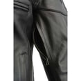 thumbnail image 6 of Milwaukee Leather MLM1501 Men's Reflective Skulls Premium Black Leather Motorcycle Jacket w/ Cool-Tec Treatement Medium, 6 of 9