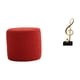 thumbnail image 1 of Escabel,Reposapiés pequeño,taburete otomano,sofá,taburete de té,Reposapiés Cubo Taburete Taburete para Dormitorio Baño,Figura de escritorio,Escultura de nota musical para, 1 of 8