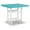 Turquoise/White, variant on Signature Design by Ashley Contemporary Fairen Trail Outdoor Counter Height Bar Stool (Set of 2)  Black/Driftwood