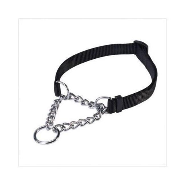 black dog martingale collar