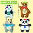 thumbnail image 2 of Kit de costura y pegatinas EZCRA Easy Arts and Crafts para niños, 2 of 7