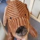 thumbnail image 5 of Adorable almohada de peluche para abrazar, colección de cojines de peluche con forma de perro salchicha de patas cortas para el hogar y la oficina, 50 cm, 5 of 5
