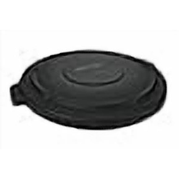 Rubbermaid Commercial Products Brute Trash Can Dome Lid Blue 32-Gallon Black Compatible with The Rubbermaid Heavy Duty 32 Gallon Garbage Bins