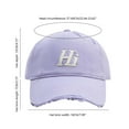 thumbnail image 3 of Women Vintage Ball Cap Fashion Sport Hats Adjustable Baseball Cap, 3 of 4