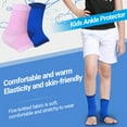 thumbnail image 3 of Ankle Compression Sleeves for Kids Ankle Brace Compression Sleeves Foot Arch Support Sleeve Sock for Girls Ankle Sports Running Dance, 3 of 8