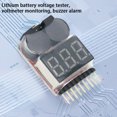 jixopn 18s 3.7V22.2V Lipo/Liion/LiMn/LiFe Battery Checker Monitor