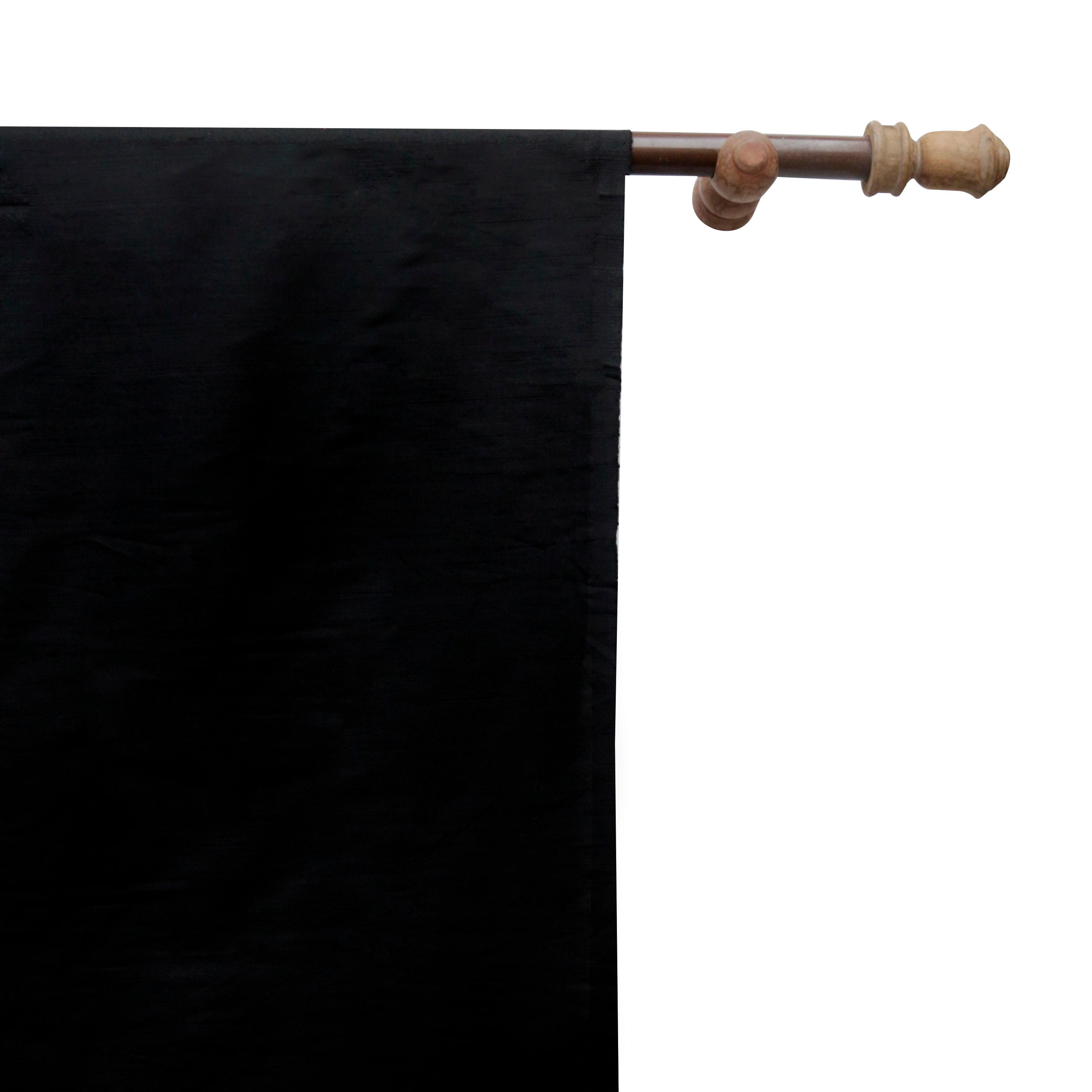 Fabric Mart Direct Silk Cloth Fabric, Black Dupioni Silk Fabric, Black Silk Fabric Silk Fabric For Upholstery, 19 Continuous Yards Dupioni Silk Fabric, 41 inch width Silk Dupioni Fabric by Yard