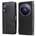 thumbnail image 4 of Estuche de Cuero PU con Cierre para Realme 12 Pro Plus , Funda Protectora con Billetera y Correa, 4 of 6