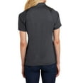 thumbnail image 2 of Mafoose Women's Heather Colorblock Contender Polo Graphite Heather/ Black 3X-Large, 2 of 5