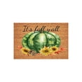 thumbnail image 1 of Halloween Pumpkin Doormat for Front Door - Non-Slip Indoor Outdoor Welcome Mat with Festive Fall Decor, 1 of 5