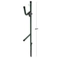 thumbnail image 3 of Stalwart Water Hose Holder ? Metal Storage Rack with Stake, Green, 3 of 4