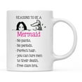 thumbnail image 1 of Andaz Funny Profession Mermaid Quote Ceramic Coffee Mug, 1 of 1
