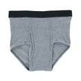 thumbnail image 3 of Hanes Classics Men`s TAGLESS No Ride Up Briefs with Comfort Flex Waistband, M, 3 of 4