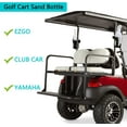 thumbnail image 6 of 10L0L Golf Cart Sand Bottle with Holder for Yamaha G1-G29, EZGO TXT RXV & Club Car DS Precedent ,1 Pack, 6 of 9