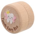 thumbnail image 3 of Cartoon Tooth Packing Box Fetal Hair Tooth Storage Container Box Changing Teeth Box, 3 of 9