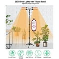 thumbnail image 3 of LED Grow Lights for Indoor Plants Full Spectrum Plant Light with Adjustable Tripod Stand Red, 3 of 8