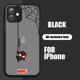 thumbnail image 1 of Funda de teléfono de Marvel Spiderman Avengers para Apple iPhone 14 13 12 11 XS Mini Pro Max 8 7 6S 6 XR X Plus, cubierta translúcida esmerilada Fivean unisex, 1 of 2
