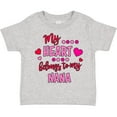 thumbnail image 3 of Inktastic My Heart Belongs to My Nana Boys or Girls Toddler T-Shirt, 3 of 5