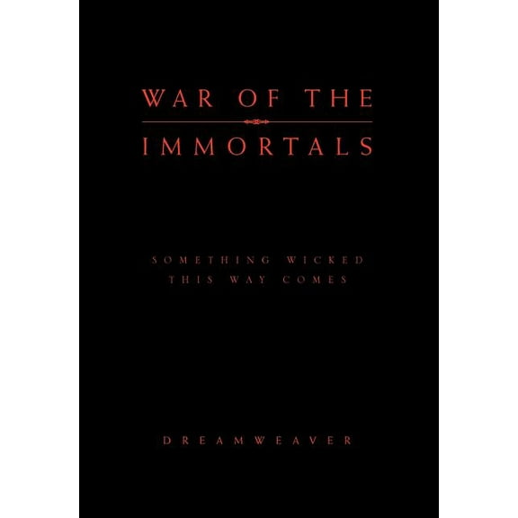 War of the Immortals, (Hardcover)