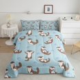thumbnail image 2 of Homewish Kids Teens Cute Otter Full Size Comforter Sets 3-Piece,Cartoon Animal Bedding Comforter Set,Kawaii Wildlife Lightweight Bedding Sets,Microfiber Bedroom Decor,Reversible, 2 of 8