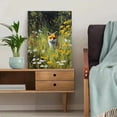 thumbnail image 5 of Yellow Lily Floral Canvas Print Indoor Home Wall Decor, 5 of 8