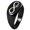 Black, variant on Sterling Silver Infinity Love Engraved Oval Flat Top Polished Ring