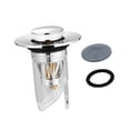 thumbnail image 4 of TISHITA Sink Stopper Sink Drain Strainer,Bathtub Converter Push Plug,Popup Drain Filter for Bathroom 34mm to 40mm Drain Holes,Kitchen, 4 of 8