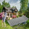 thumbnail image 6 of Lilypelle Folding Camping Cot for Adults, Portable Sleeping Cot, Folding Cot Rollaway Guest Bed with 3.3 inch 2 Sided Mattress and Carry Bag, 6 of 10