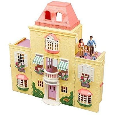 fisher price dollhouse with lights