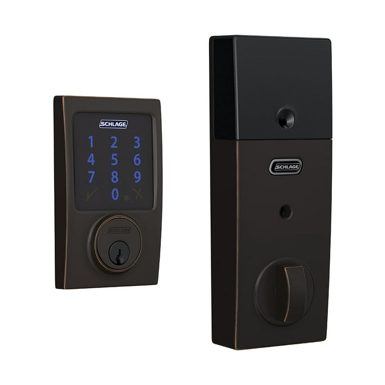 Schlage Connect Century Touchscreen Smart Lock, Keypad