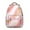Pink and Gold, variant on Pink and Gold Marble Texture Backpack for School,Cute School Bag,Schoolbag with Adjustable Shoulder Straps & Padded Back,15.3"x11"x6.7"