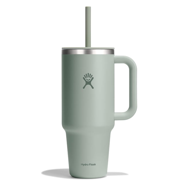 Vaso Hydro Flask Travel de acero inoxidable, 1,2 l/40 oz, agave