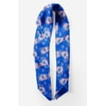 thumbnail image 2 of Bimba Blue Cage & Roses Floral Printed Pure Silk Scarf Neck Wrap Summer Hair Bandanas For Women 40 x 40 Inches, 2 of 6
