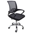 thumbnail image 1 of Silla de Escritorio Silla de Oficina giratoria Home Office Idea Nuova  Color Negro, 1 of 3