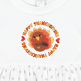 thumbnail image 4 of Inktastic Happy Thanksgiving with Cute Turkey Girls Baby Dress, 4 of 5