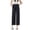 Black, variant on Maternity Yoga Capris Pregnancy Cropped Pants for Work Casual Wear Capri Pants,Two Pockets,Highly Stretchy,Full Belly,Wide Leg,Soft Breathable,for All Trimesters