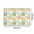 thumbnail image 2 of ZICANCN Area Rugs Doormat , Flower Decorative Facecloth Non-Slip Floor Mat Rug for Living Room Kitchen Sink Area Indoor Outdoor Entrance 72"x48", 2 of 9
