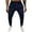 Navy, variant on Quealent Mens Pants Men's Classic Fit Resistant Flat Front Chino Pant (Navy,3XL)