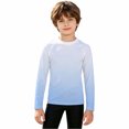 thumbnail image 6 of YAYUBA Girls Long Sleeve Swimsuit Upf 50+ Sun Protection Rash Guard Swim Shirt Quick Dry Youth Water Shirts for Beach Pool, 6 of 6