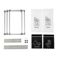 thumbnail image 4 of Laundry Hamper,2 Tier Laundry Sorter with 4 Removable Bags,Laundry Basket for Organizing Clothes,Laundry,Lights,Darks, 4 of 7