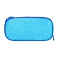 thumbnail image 3 of Vsdgher Sky Blue Glitter Print Large Capacity Pencil Case Pouch with Zipper, Portable Aesthetic Big Capacity Pencil Cases Pen Office Travel Stationery Bag, 3 of 8